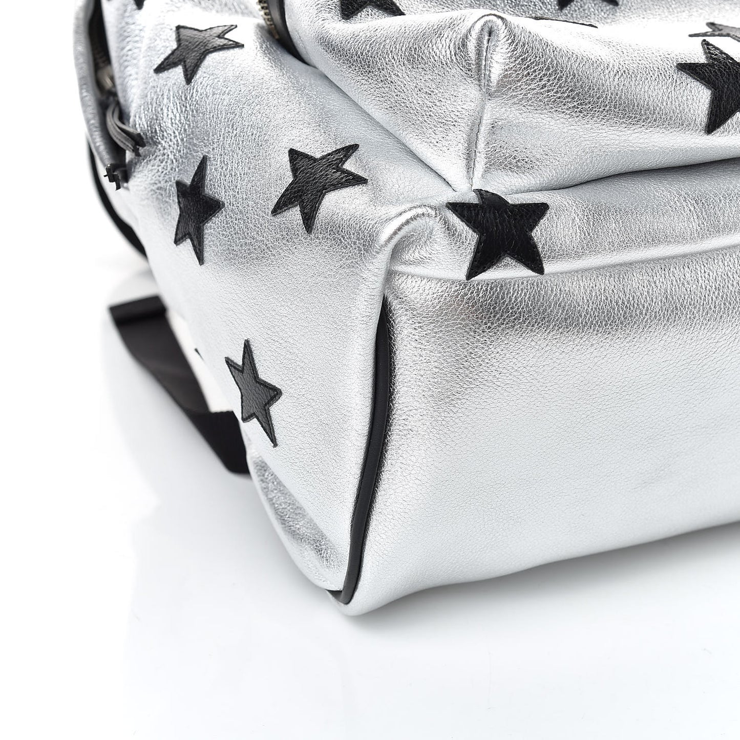 Metallic Buffalo Star Hunting Backpack Silver Black