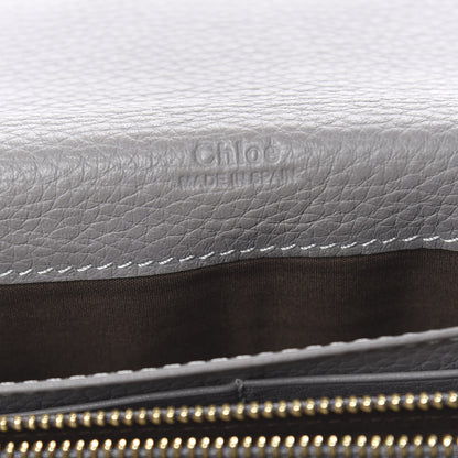 Chloe Calfskin Marcie Continental Flap Wallet Cashmere Grey 6 of 9