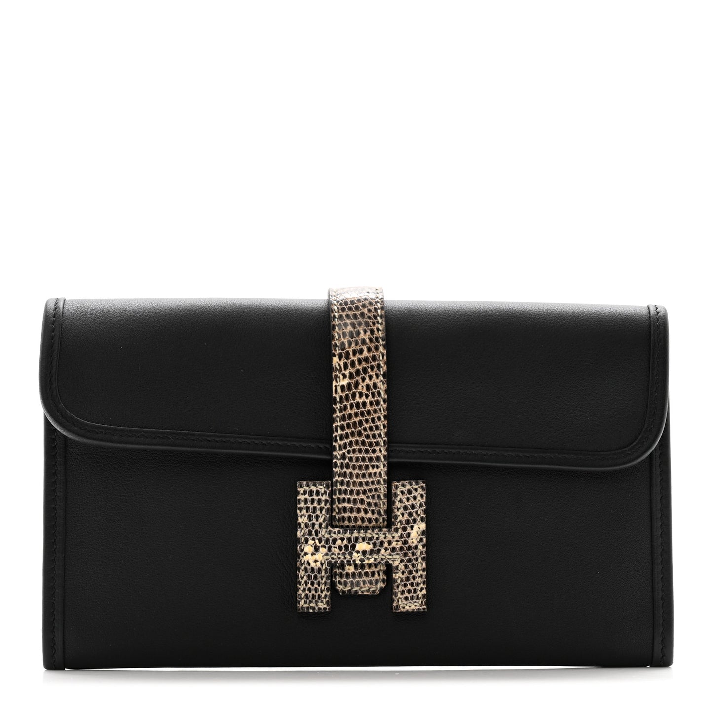 Swift Lizard Jige Touch Duo Clutch Black Ombre