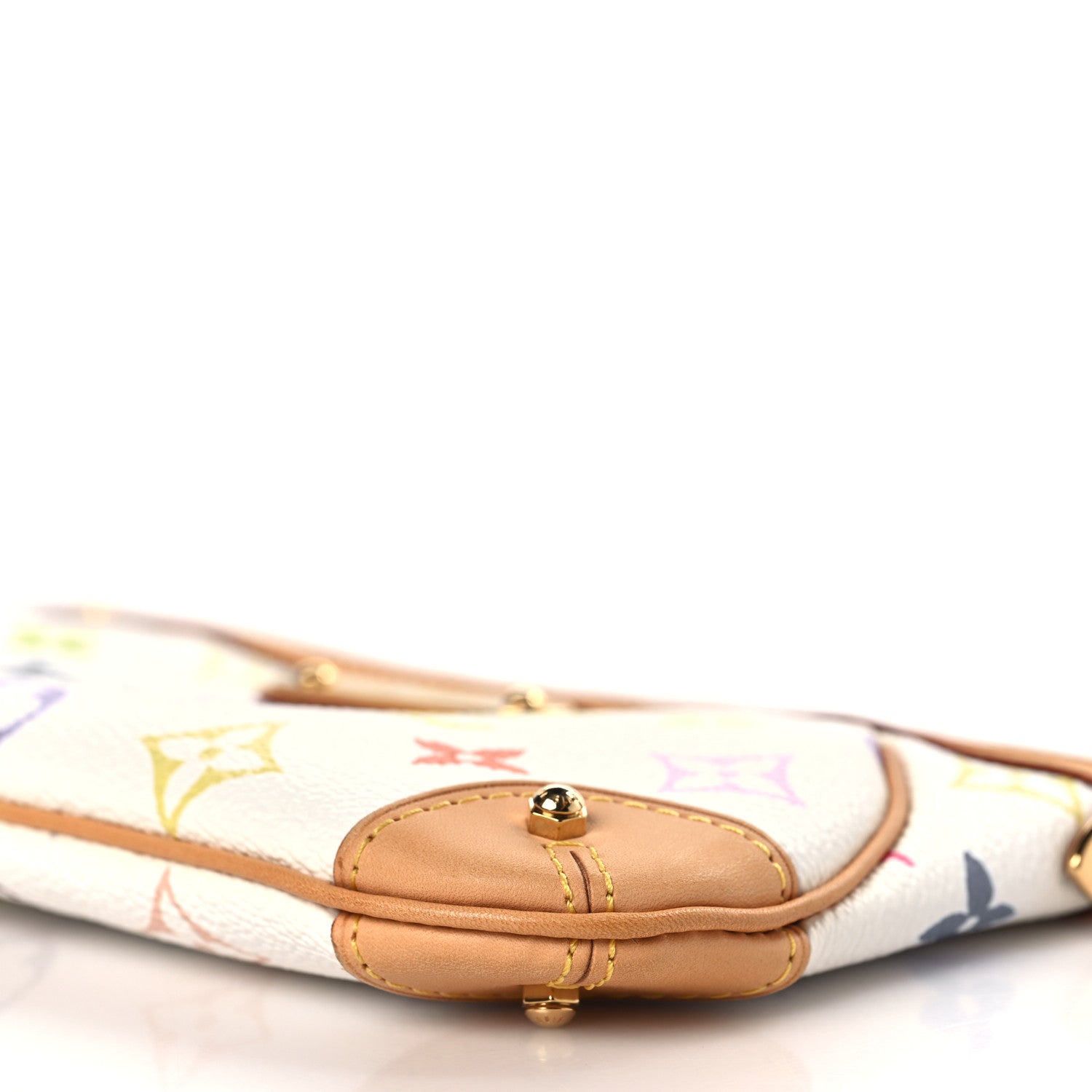 Louis Vuitton Monogram Multicolor Pochette Milla MM White 8 of 8