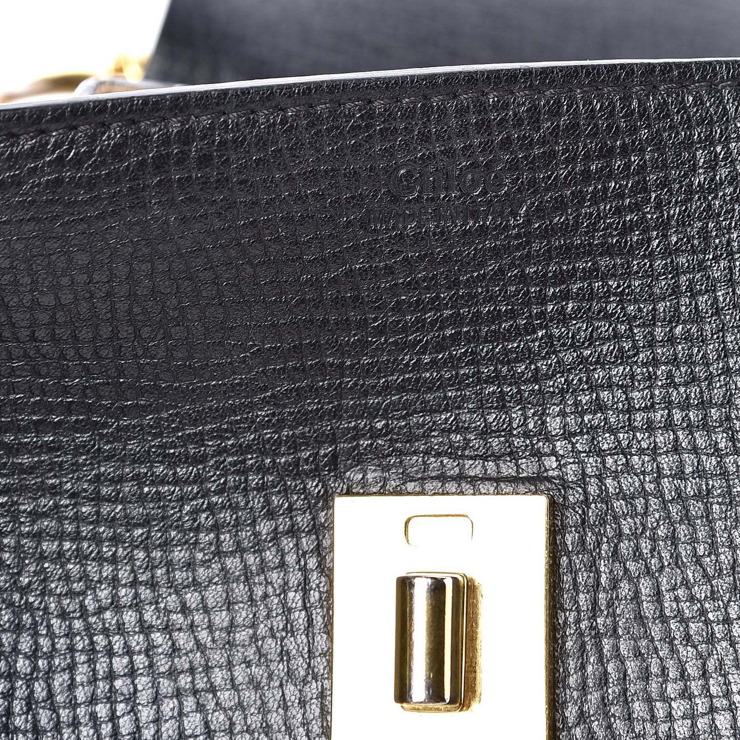 Grained Calfskin Lambskin Mini Bi-Color Drew Shoulder Bag Black Powder Beige