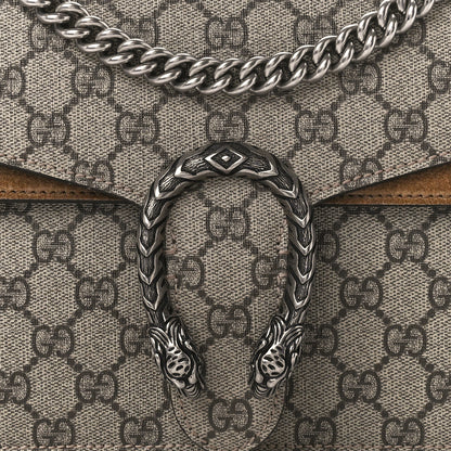 Gucci GG Supreme Monogram Small Dionysus Shoulder Bag Taupe 8 of 12