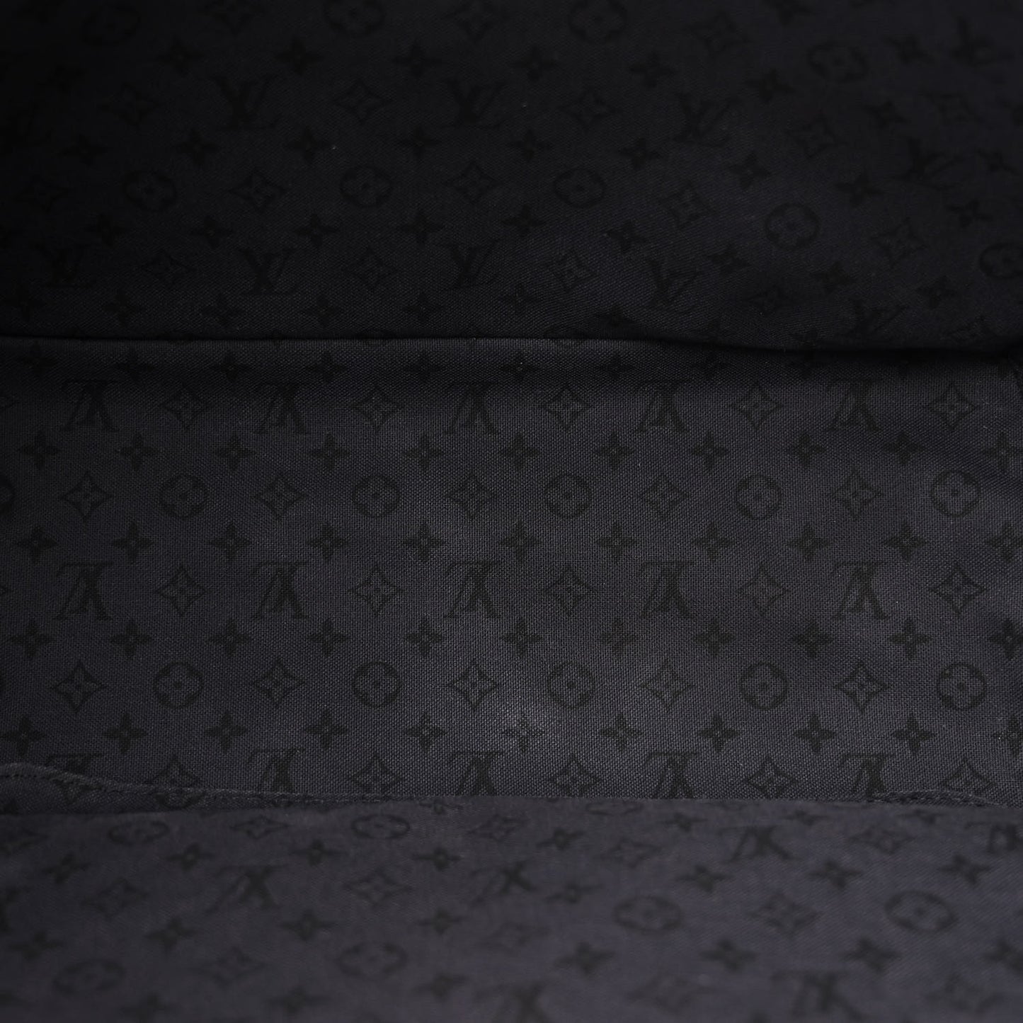 Monogram Giant Crafty Neverfull MM Creme Rouge Black