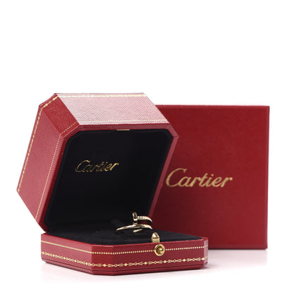 Cartier 18K Yellow Gold Juste Un Clou Ring 53 6.25 5 of 6