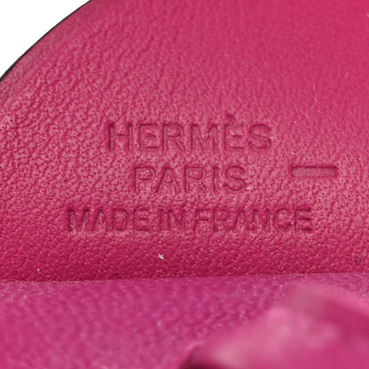 Hermes Milo Lambskin Lizard Touch Grigri Rodeo Pegase Horse Bag Charm PM Rose Poupre 3 of 5