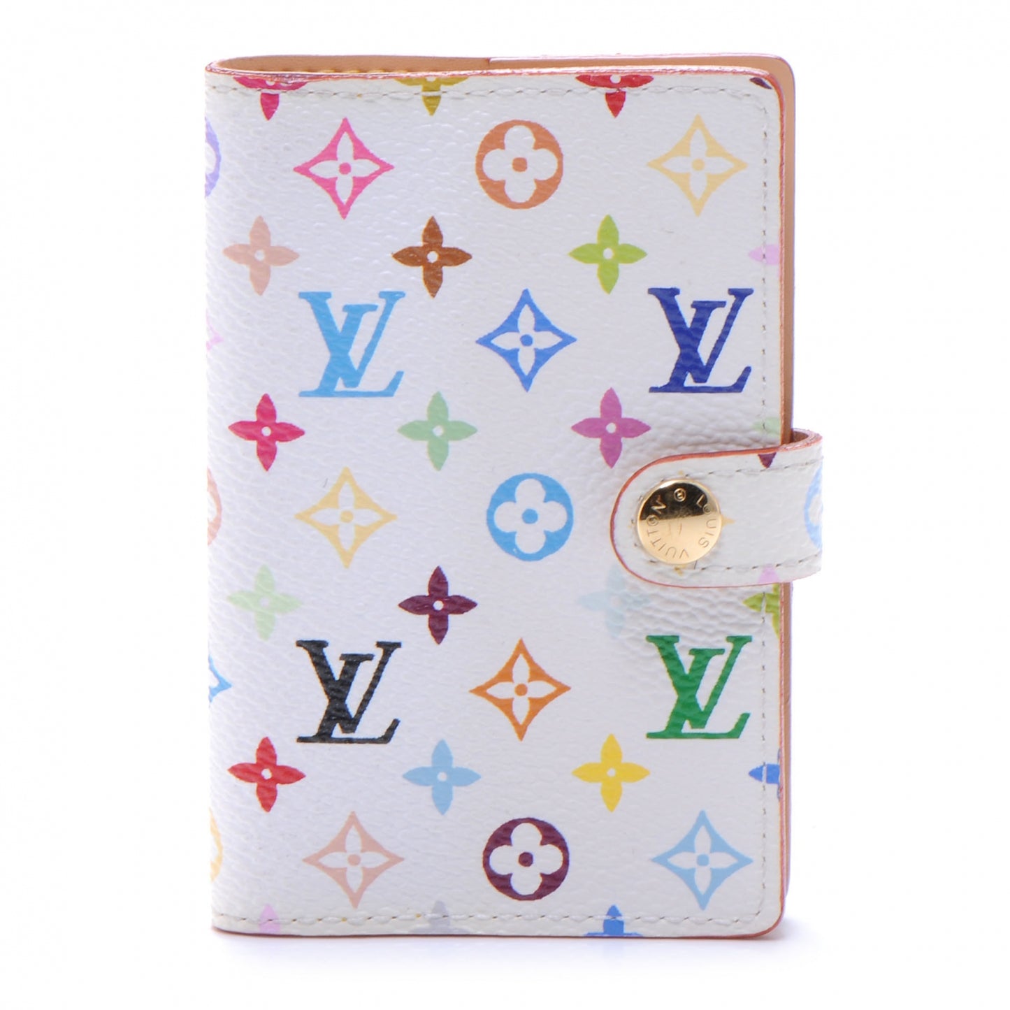 Monogram Multicolor Carnet de Bal Mini Agenda Cover White