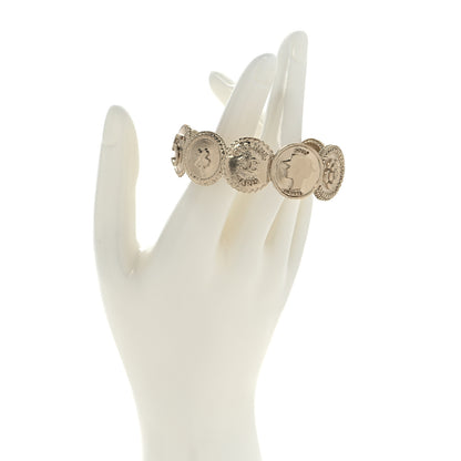 Chanel Medallion Precious Symbols Cuff Gold 2 of 5