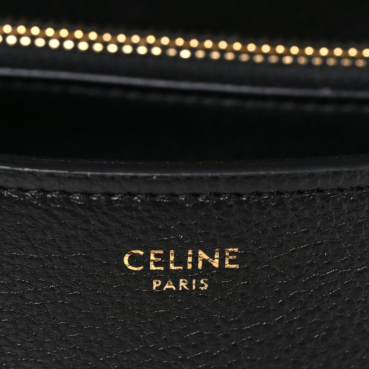 Supple Grained Calfskin Medium Nino Black