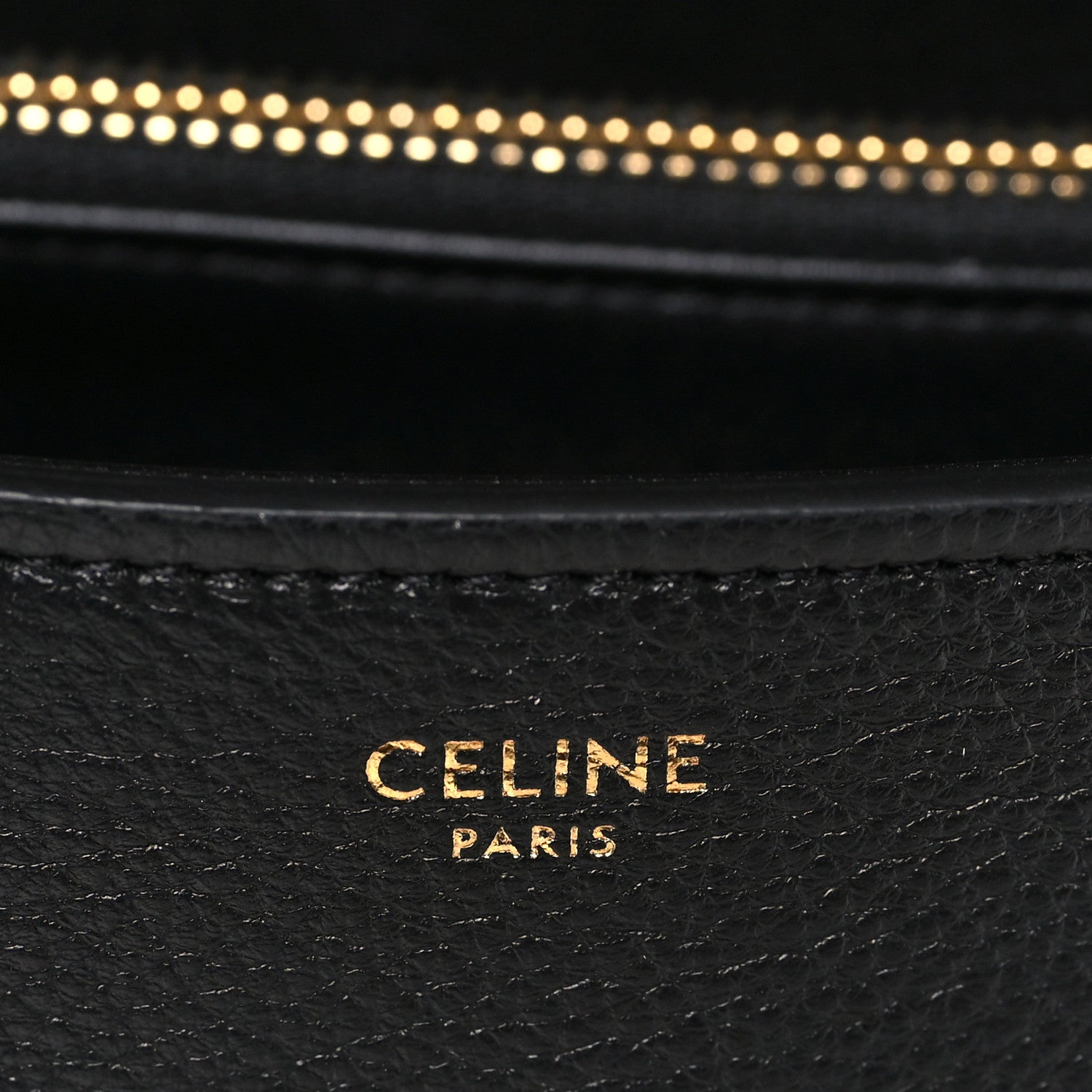Celine Supple Grained Calfskin Medium Nino Black 6 of 9