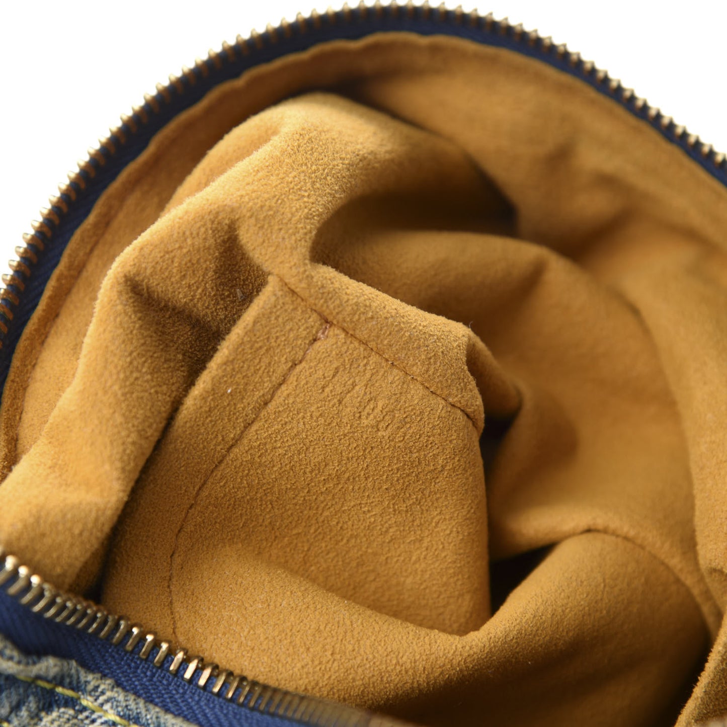 Monogram Denim Baggy PM Blue