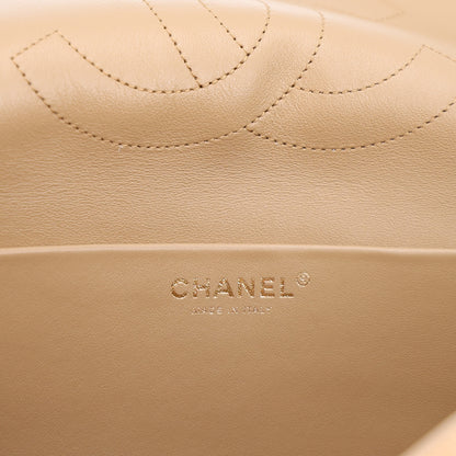 Chanel Suede Calfskin Small Souplissimo Maxi Flap Dark Beige 6 of 11