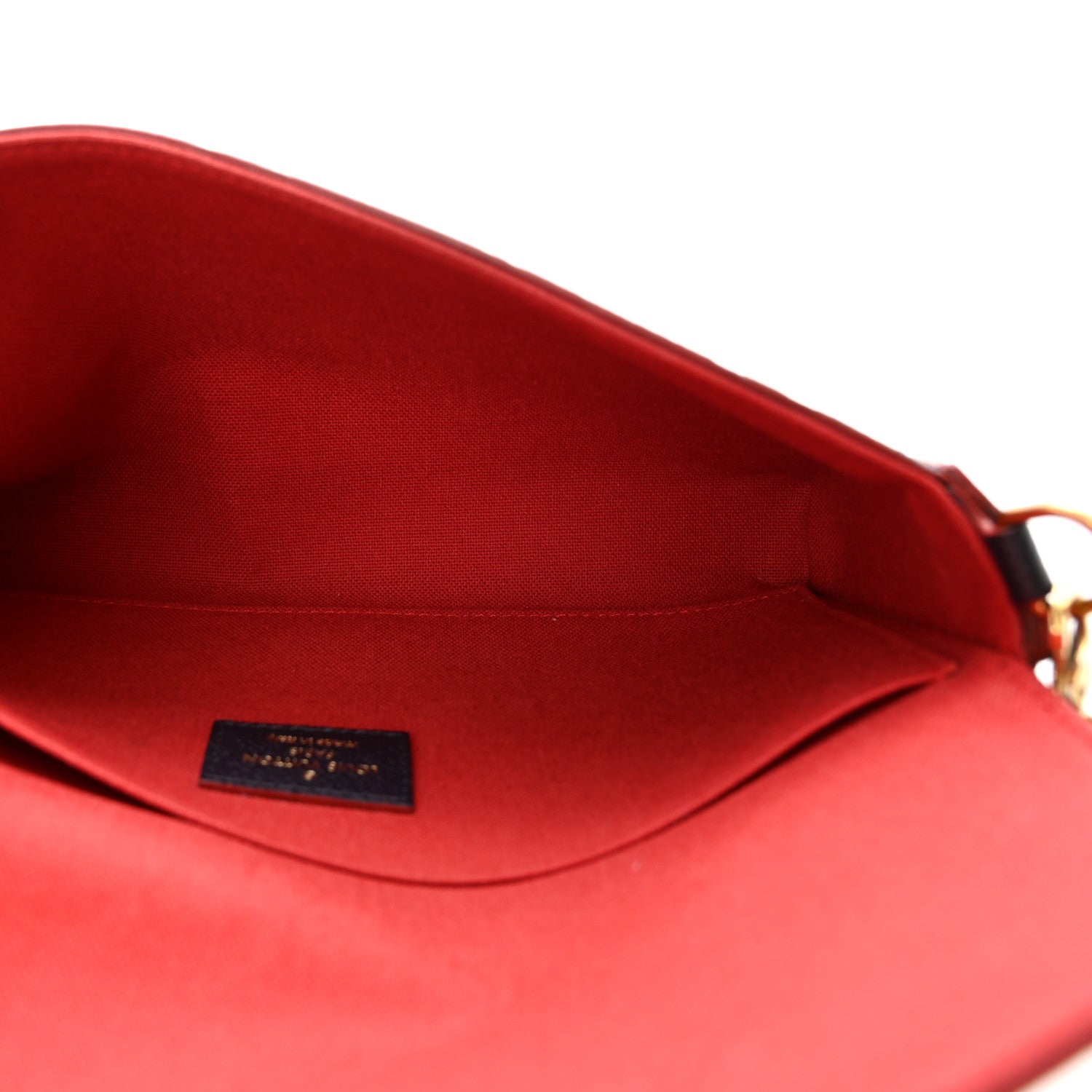 Louis Vuitton Empreinte Pochette Felicie Chain Wallet Marine Rouge 6 of 10