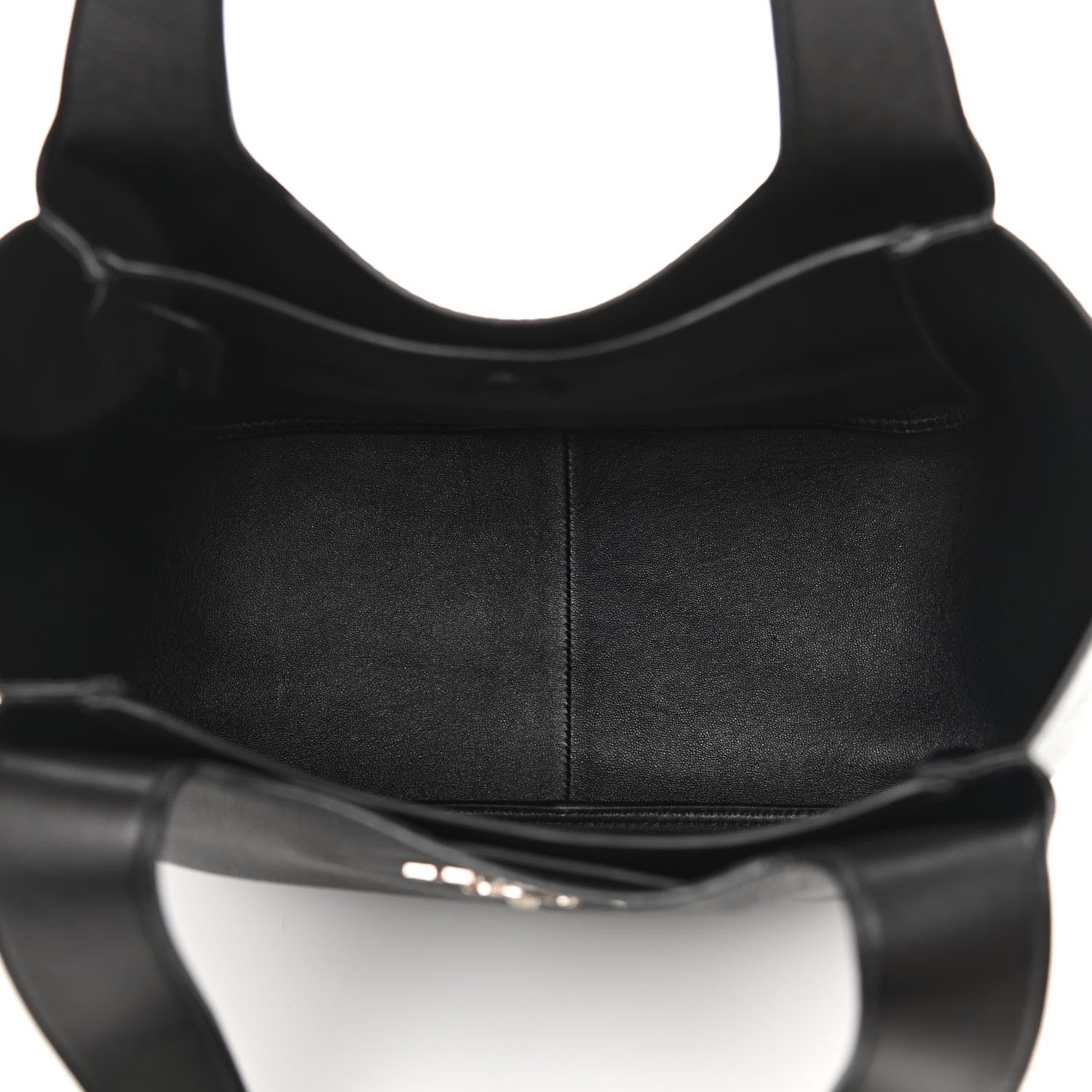 Prada Vitello Daino Soft Medium Dynamique Tote Black 5 of 12