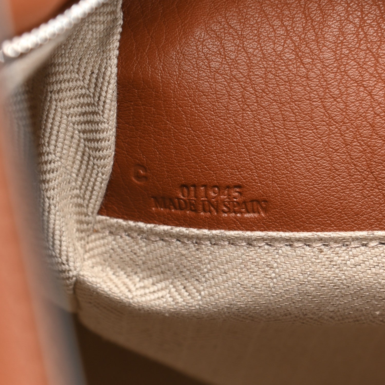 Loewe Calfskin Medium Puzzle Bag Tan 7 of 11