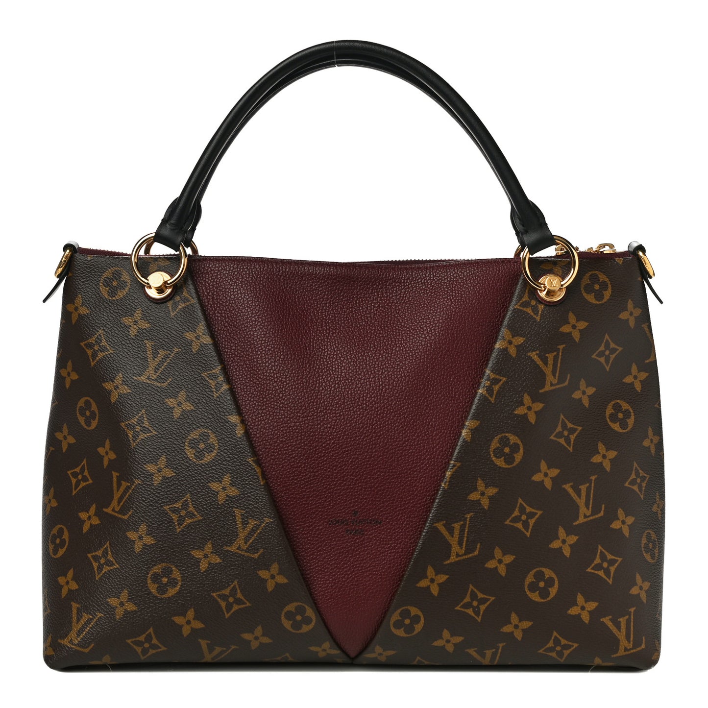 Monogram V Tote MM Bordeaux