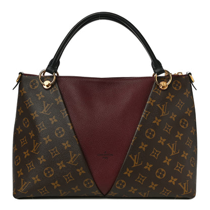 Louis Vuitton Monogram V Tote MM Bordeaux 1 of 9