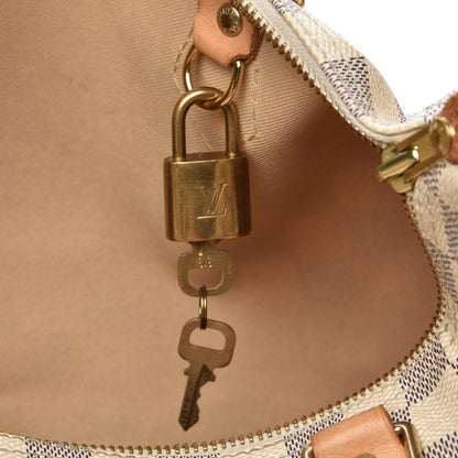 Louis Vuitton Damier Azur Speedy 30 11 of 17