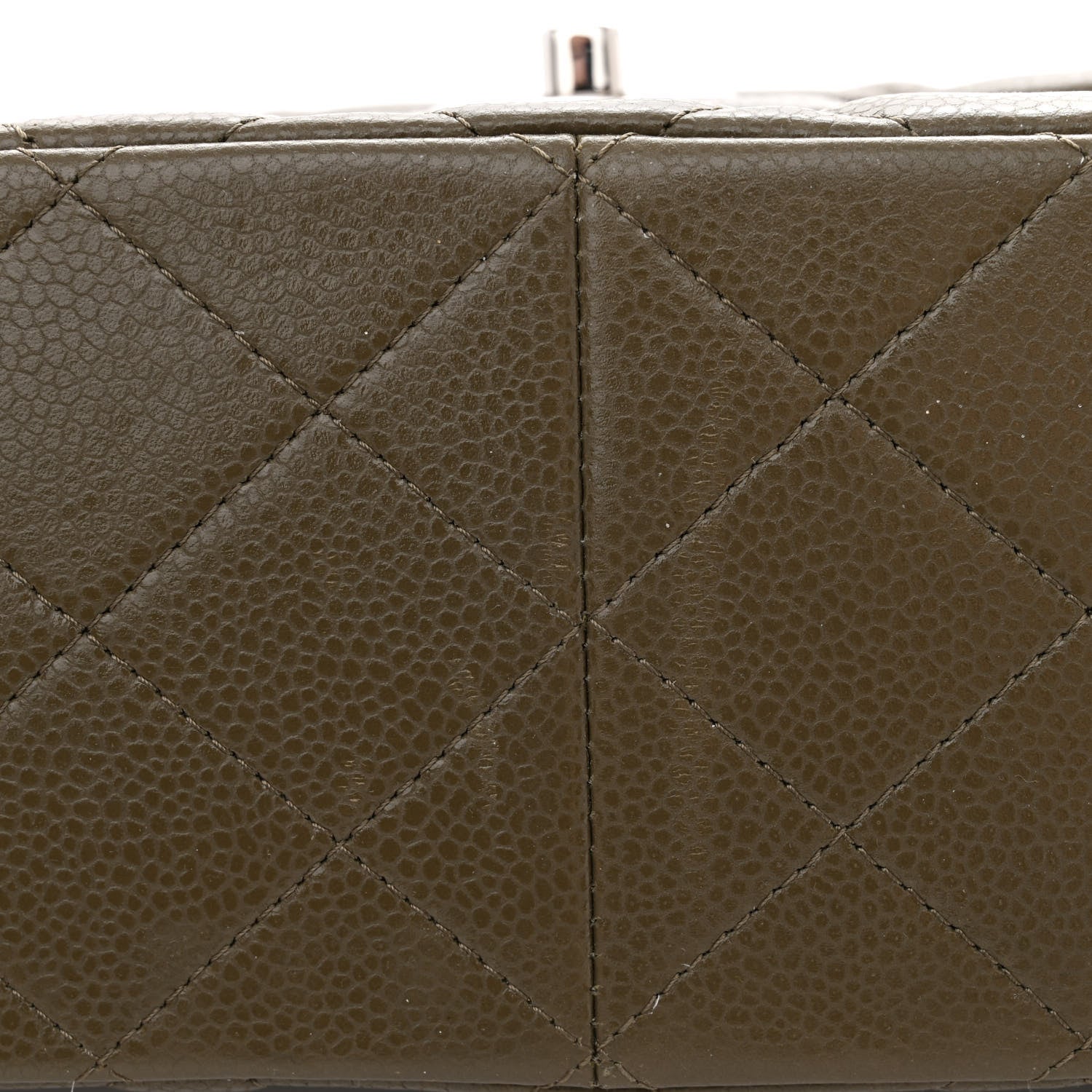 Chanel Caviar Quilted Jumbo Double Flap Taupe 16 of 16