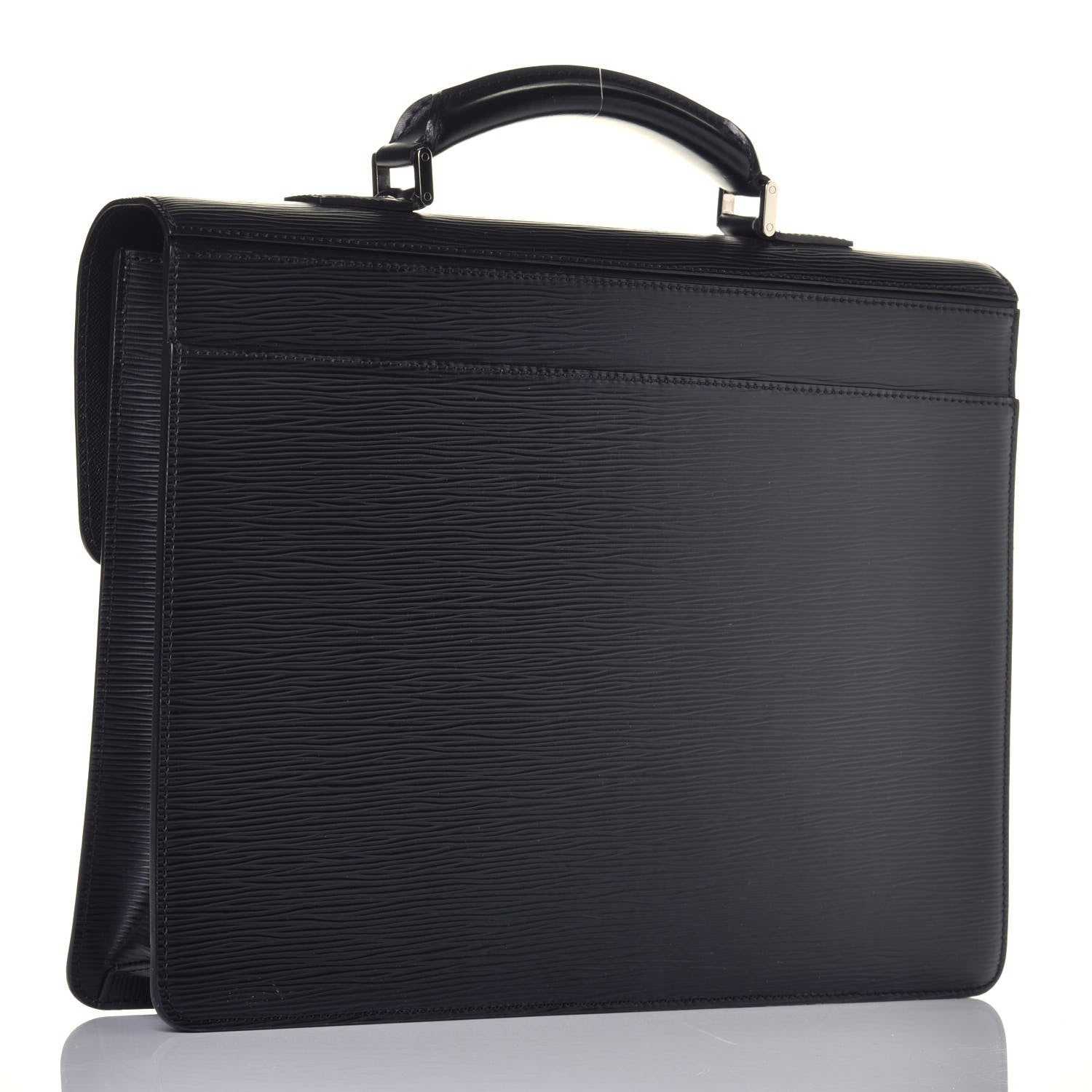 Louis Vuitton Epi Robusto 1 Compartment Briefcase Black 2 of 7