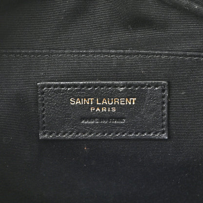 Saint Laurent Calfskin Matelasse Monogram Lou Camera Bag Dark Beige 6 of 8