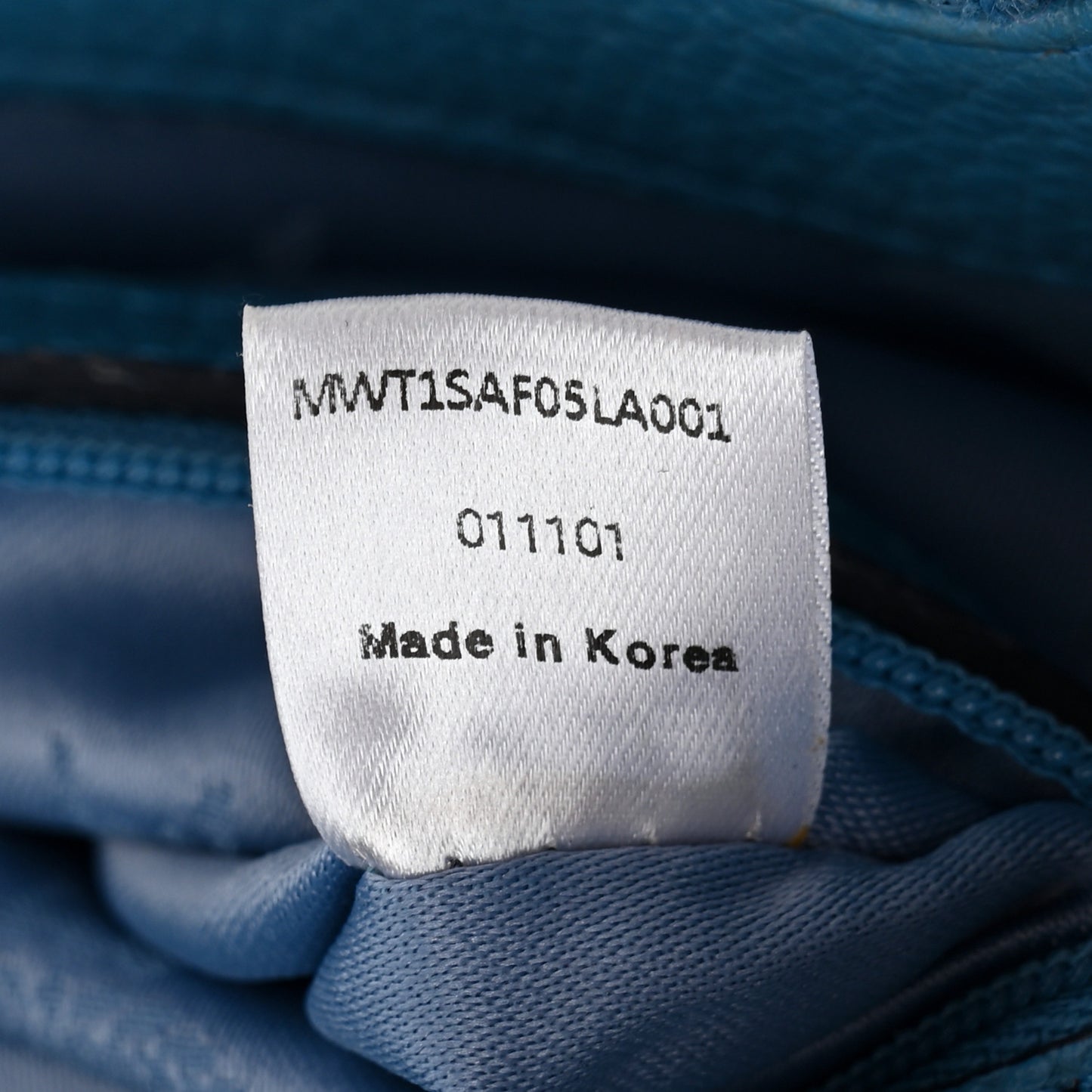 Grained Calfskin First Lady Satchel Blue
