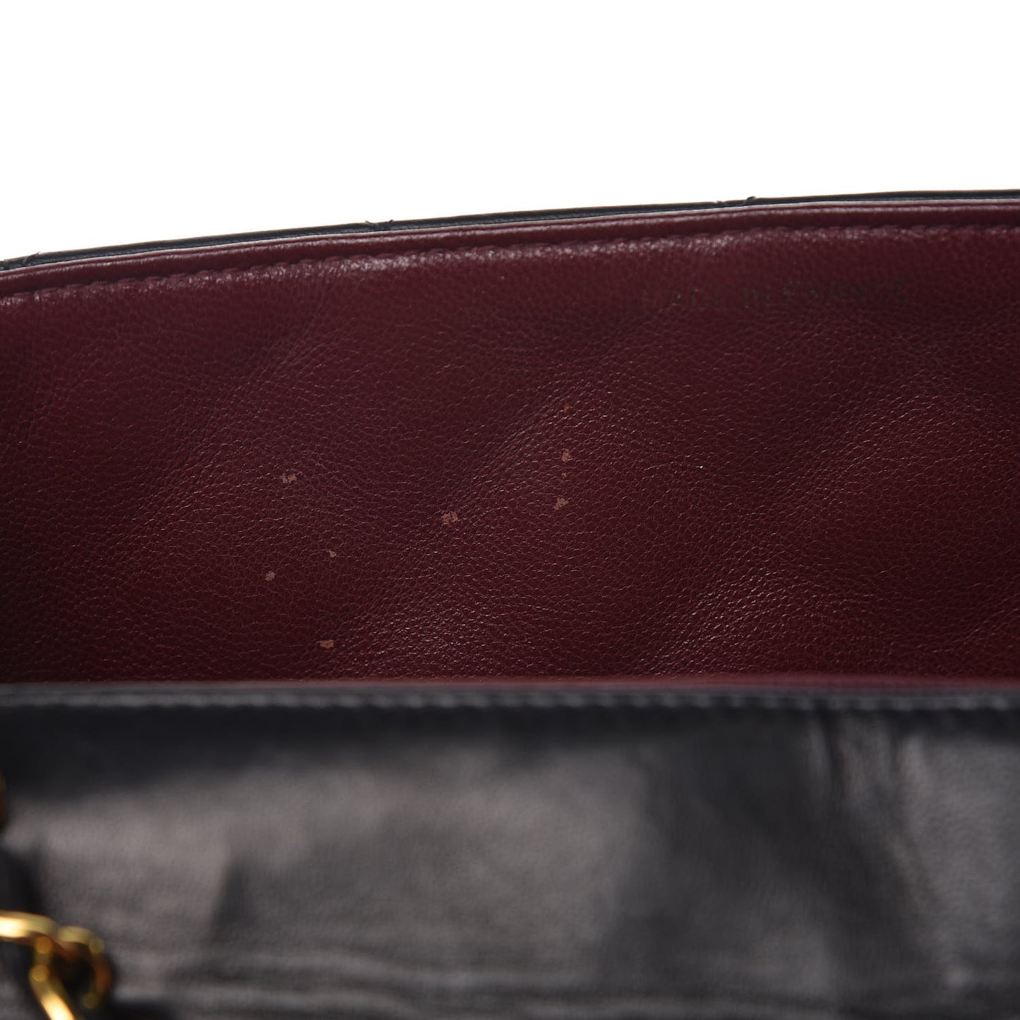 Lambskin Quilted Small Single Flap Black