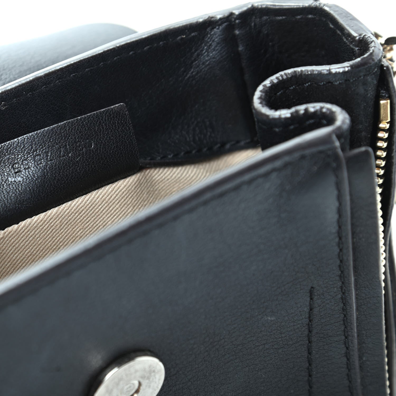 Chloe Suede Calfskin Mini Faye Backpack Black 9 of 9