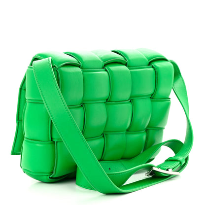 Bottega Veneta Nappa Maxi Intreccio Padded Cassette Crossbody Bag Parakeet 3 of 12