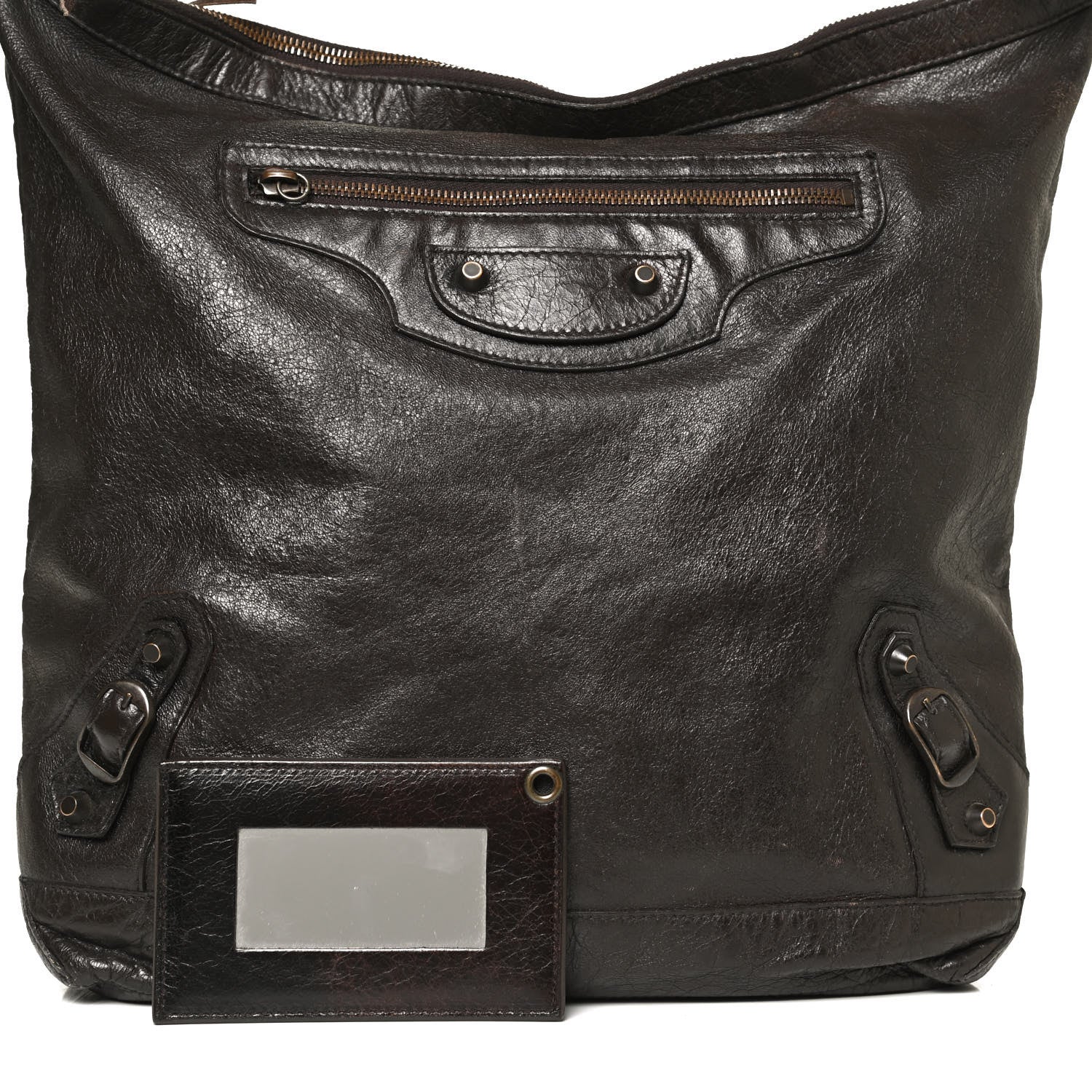 Balenciaga Agneau Classic Hardware Day Hobo Charbon 8 of 15