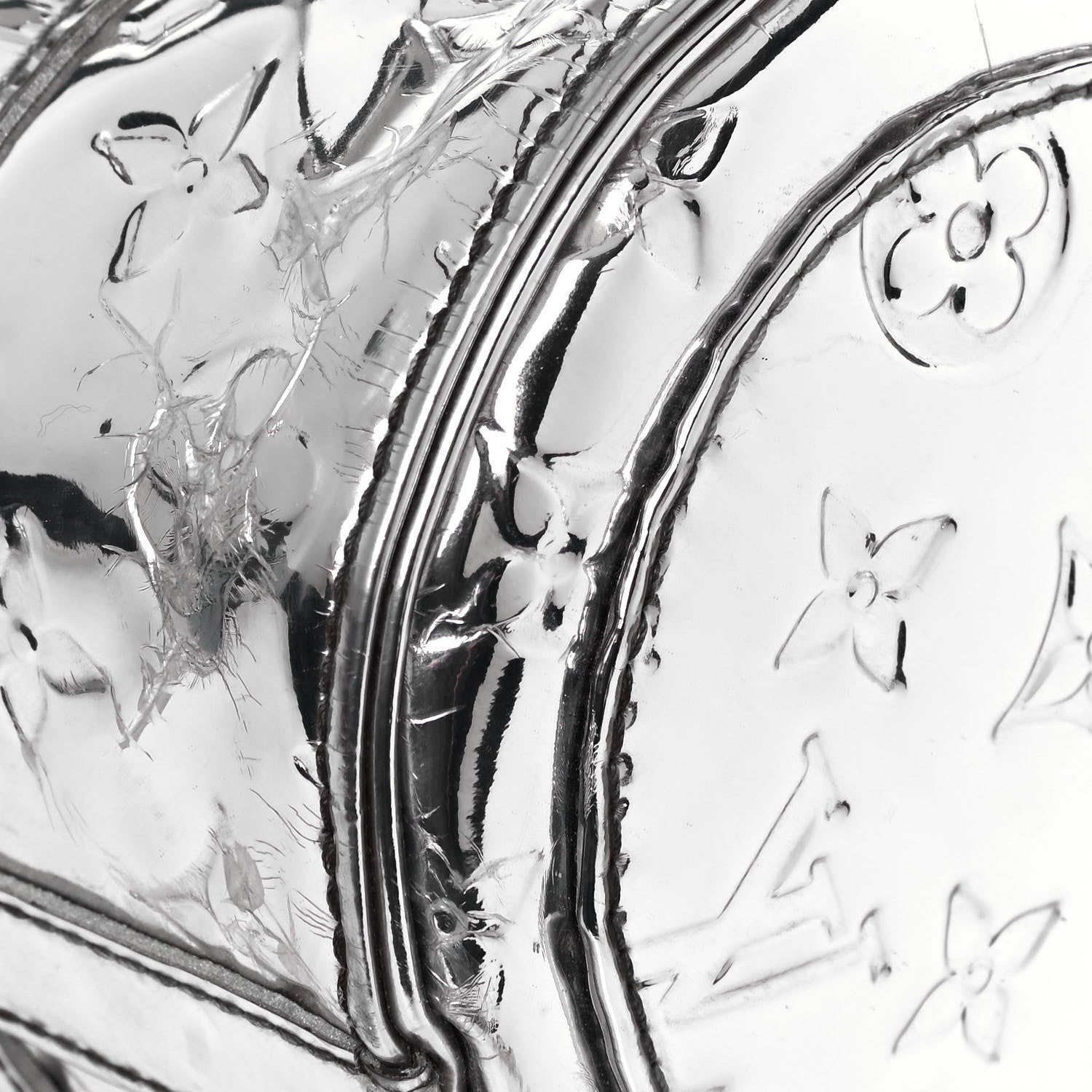Louis Vuitton Monogram Miroir Papillon Silver 12 of 16