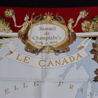 Hermes Silk Samuel de Champlain Scarf 90 4 of 5