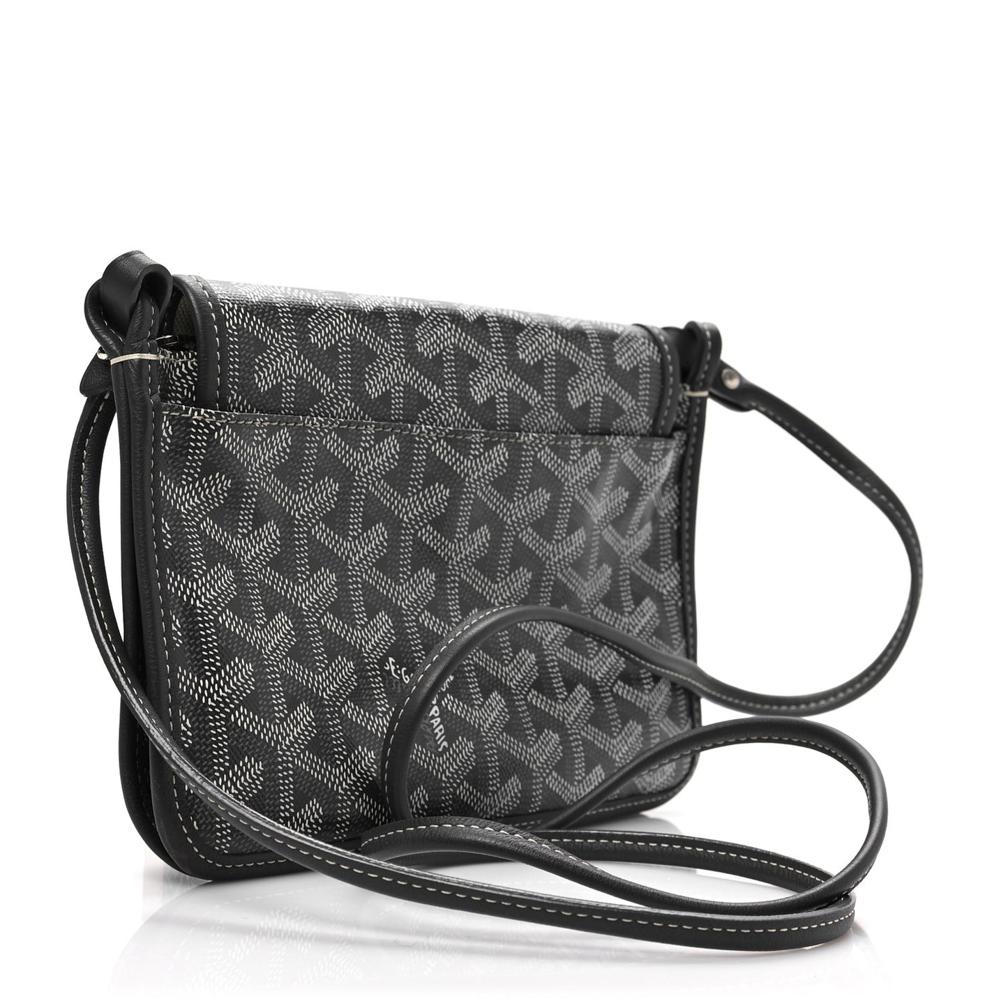 Goyardine Plumet Wallet Clutch Grey