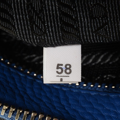 Prada Vitello Daino Clutch Royal 11 of 12