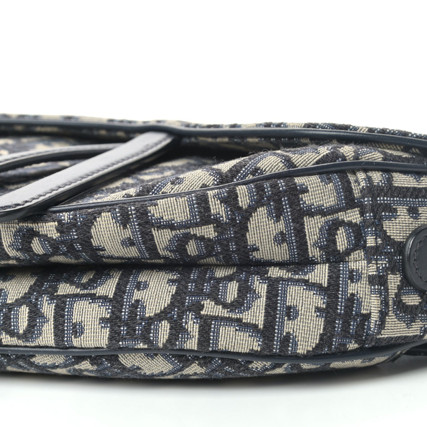 Oblique Saddle Bag Blue