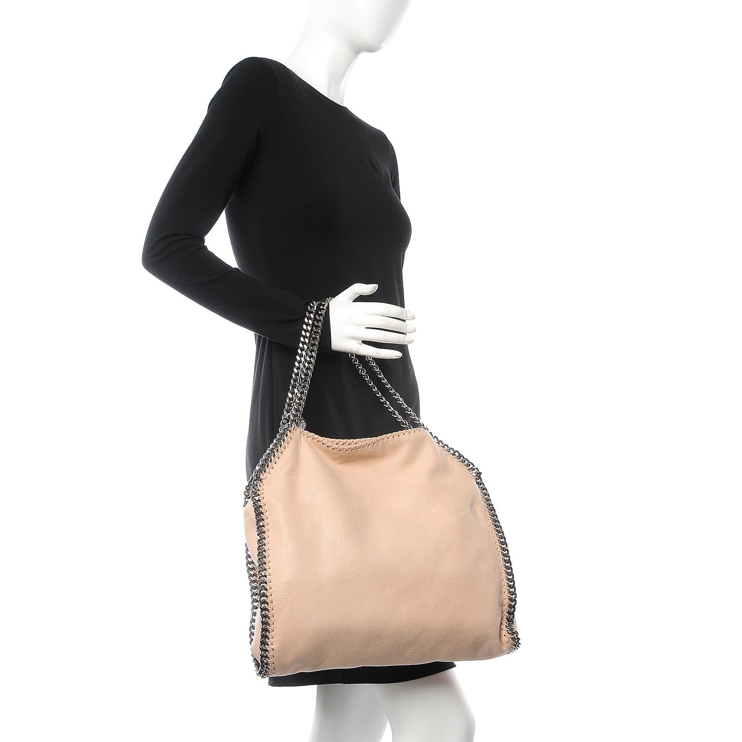 Stella McCartney Shaggy Deer Small Falabella Tote Powder 2 of 14