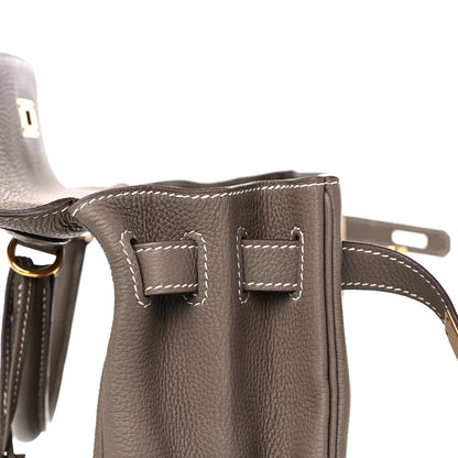Hermes Togo Kelly Retourne 32 Etoupe 18 of 33