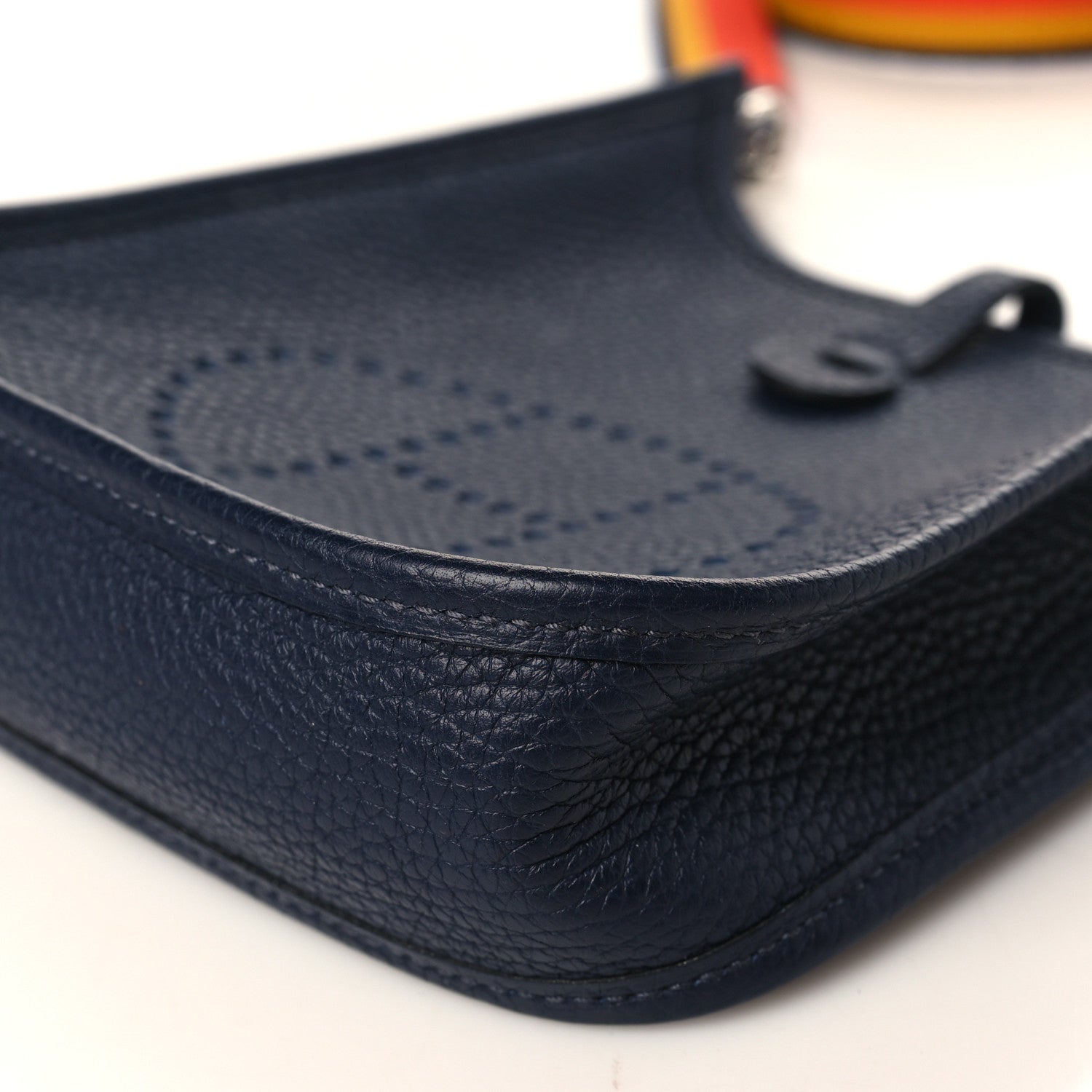 Hermes Taurillon Clemence Amazone Evelyne TPM Bleu Nuit 8 of 9