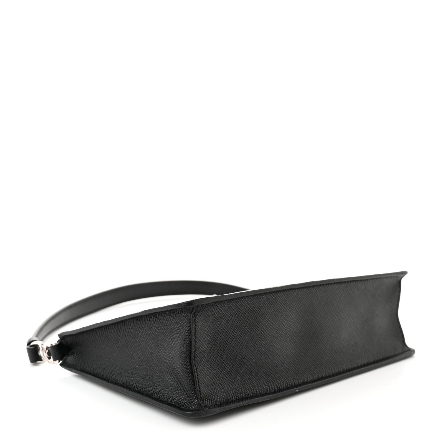 Prada Saffiano Mini Shoulder Bag Black 4 of 12