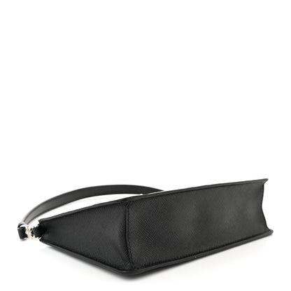 Prada Saffiano Mini Shoulder Bag Black 4 of 12