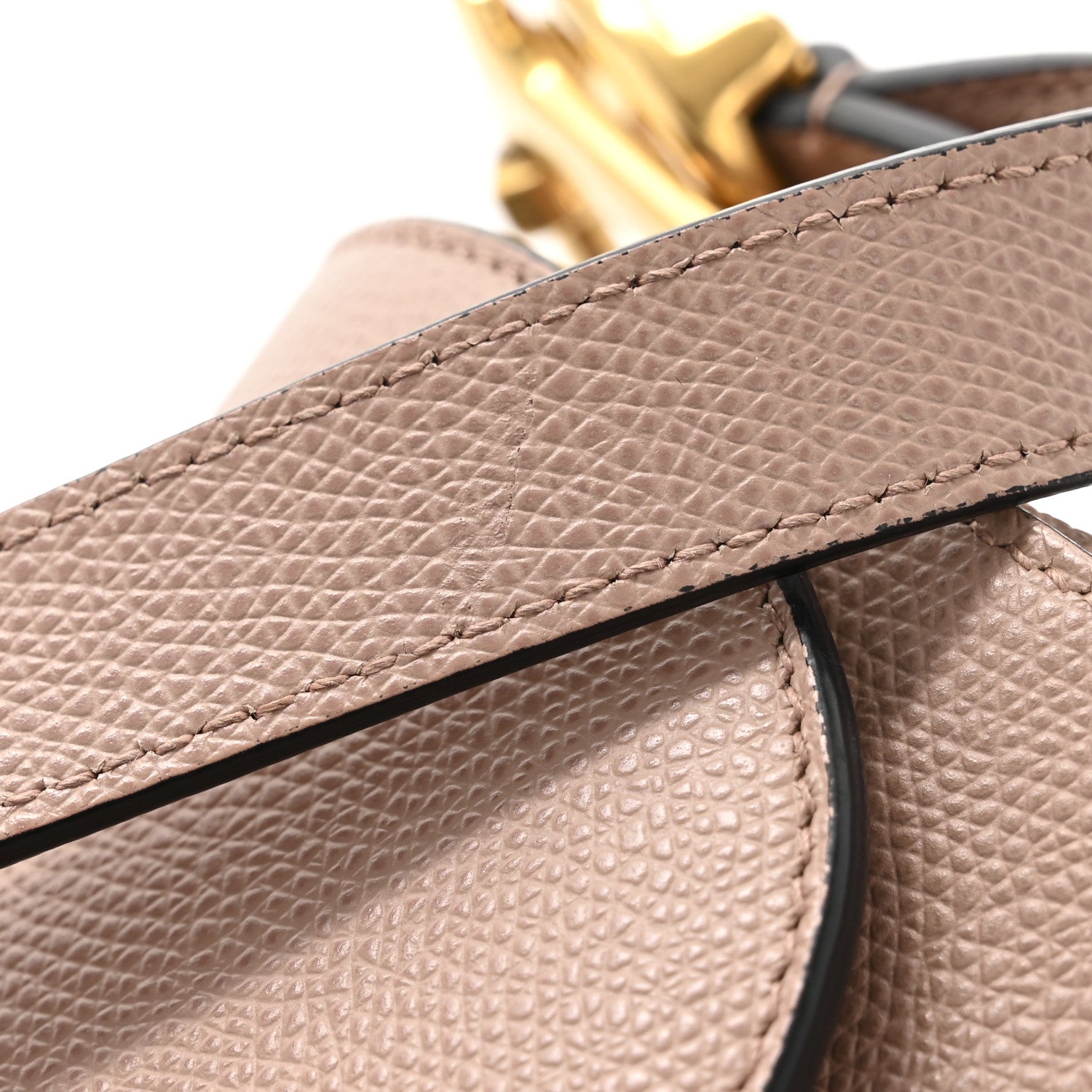 Christian Dior Grained Calfskin Saddle Bag Fard 12 of 12