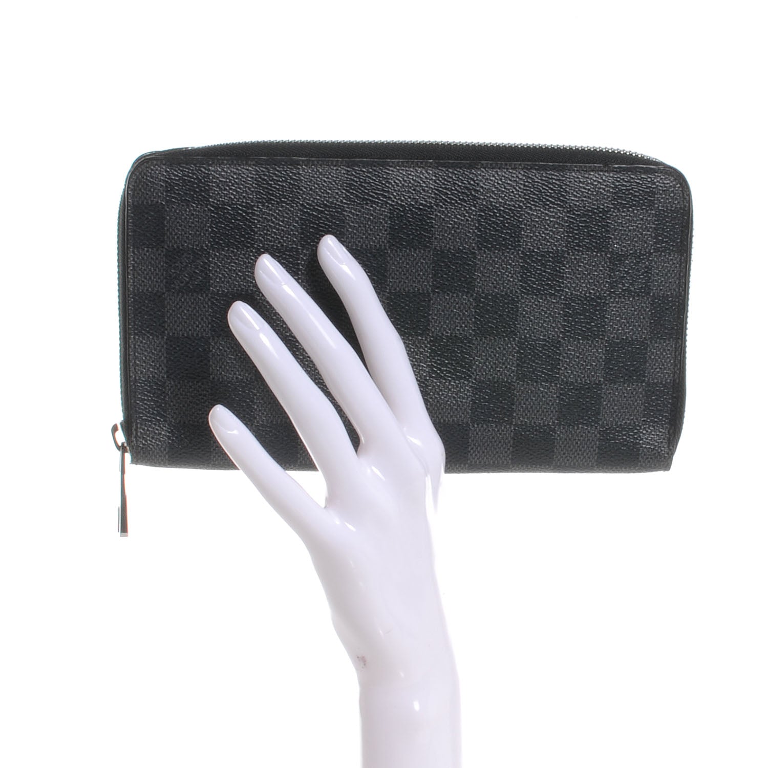 Louis Vuitton Damier Graphite Zippy Organizer Wallet 3 of 9