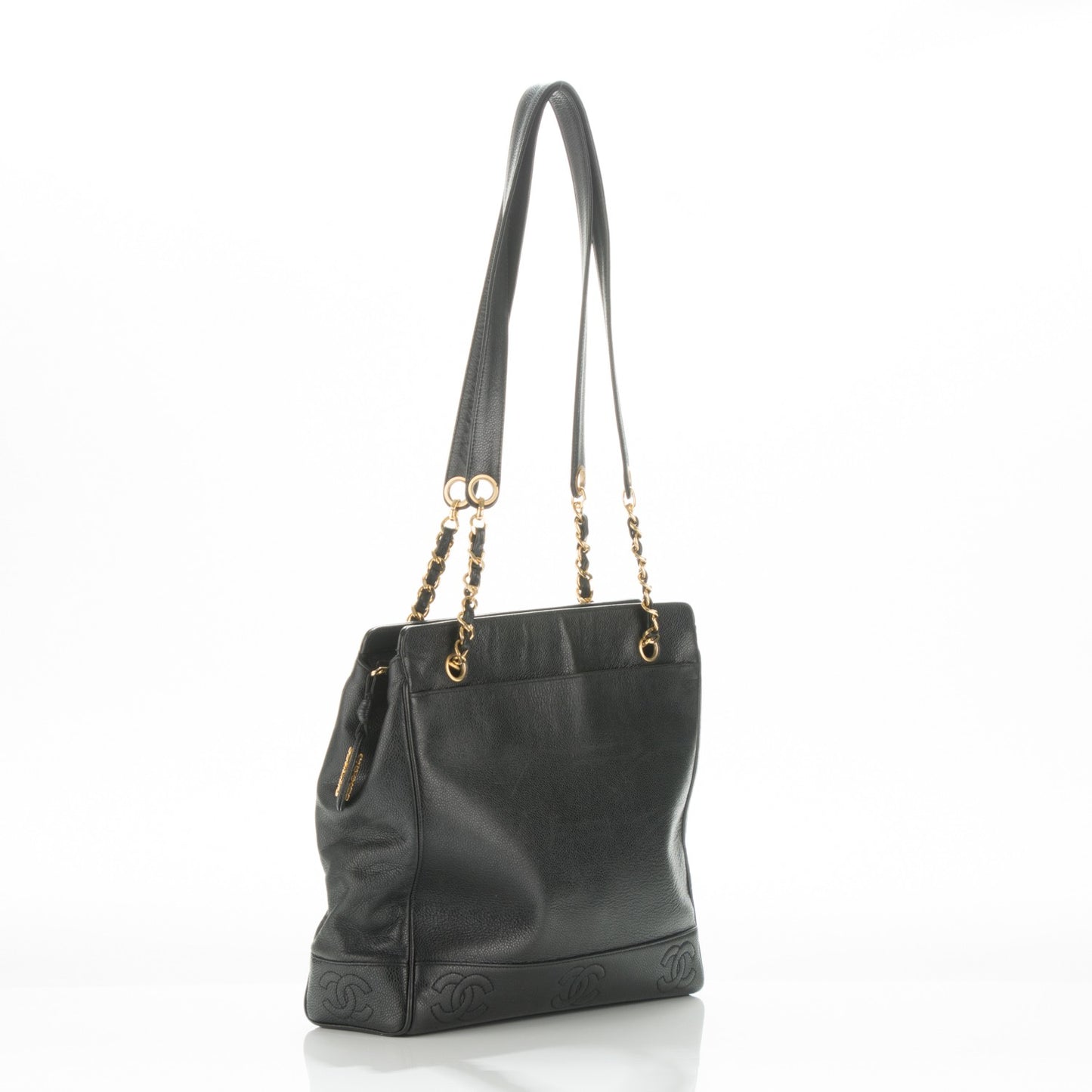 Caviar Shoulder Bag Black