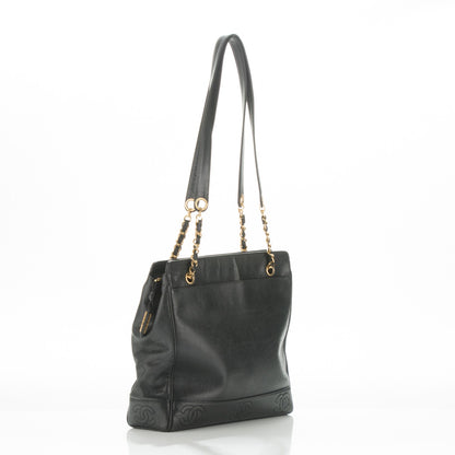 Chanel Caviar Shoulder Bag Black 3 of 7