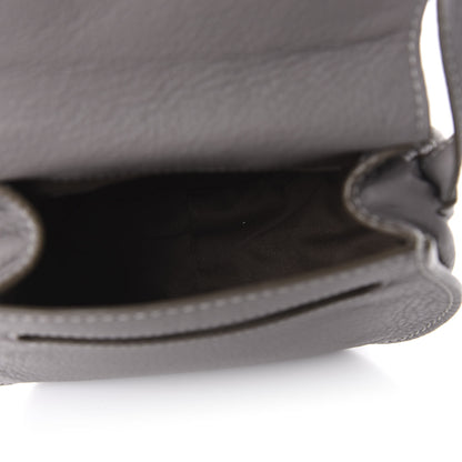 Chloe Calfskin Mini Marcie Round Crossbody Bag Cashmere Grey 5 of 11