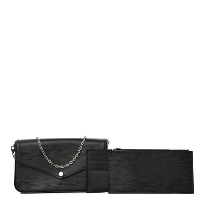 Louis Vuitton Epi Pochette Felicie Black 1 of 12