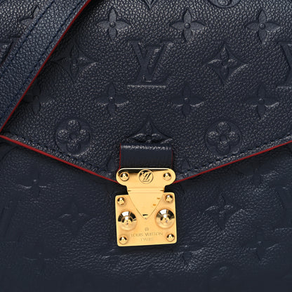 Louis Vuitton Empreinte Pochette Metis Marine Rouge 9 of 11