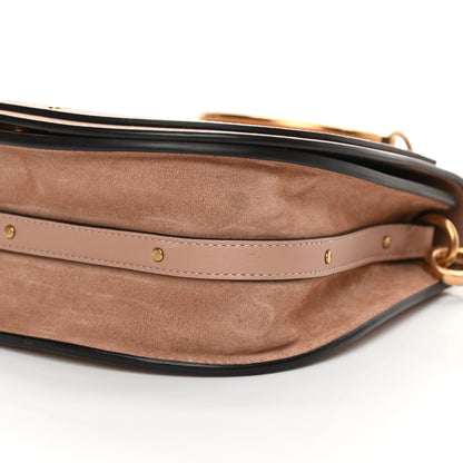 Chloe Calfskin Suede Medium Nile Bracelet Bag Biscotti Beige 9 of 11