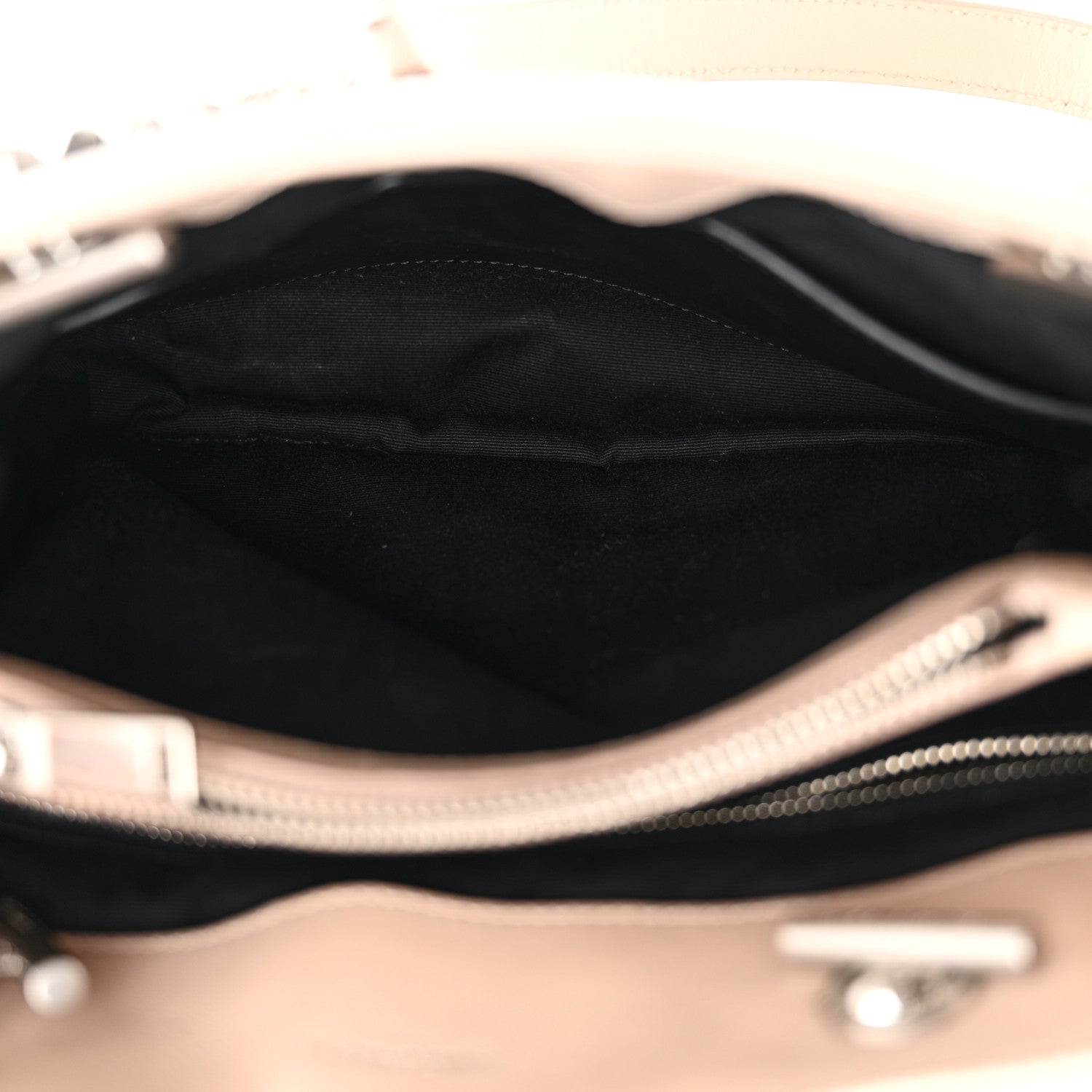 Saint Laurent Calfskin Y Quilted Monogram Small Loulou Shopper Marble Pink 5 of 13
