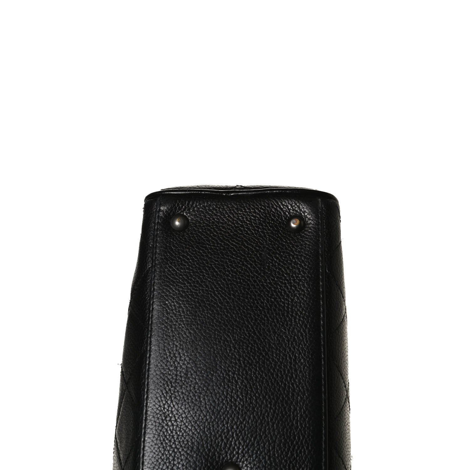 Chanel Caviar Patent Quilted Large Bowler Black 12 of 14