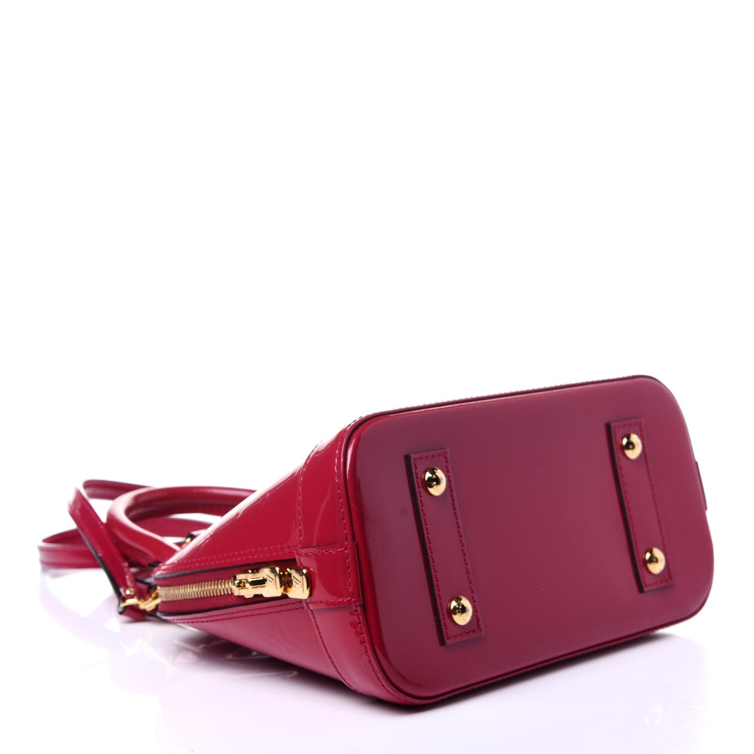 Louis Vuitton Vernis Alma BB Rose Indien 7 of 19
